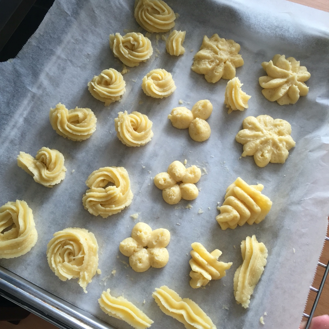 黄油曲奇（绝对成功的经验分享）