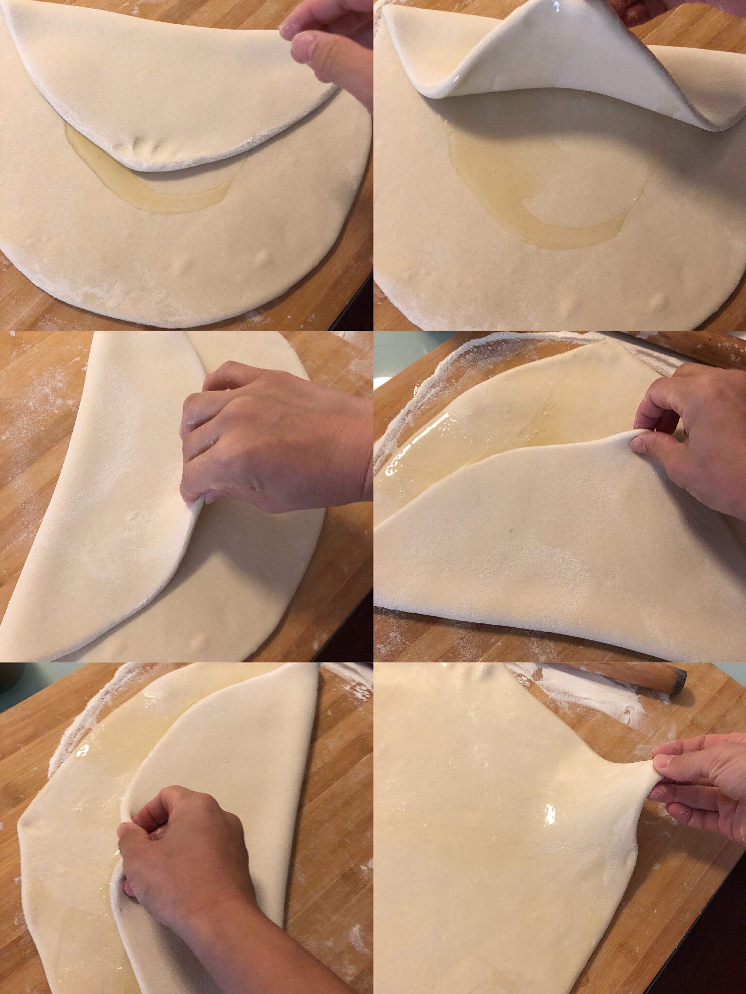大饼（终于烙出妈妈的味道）的做法 步骤4