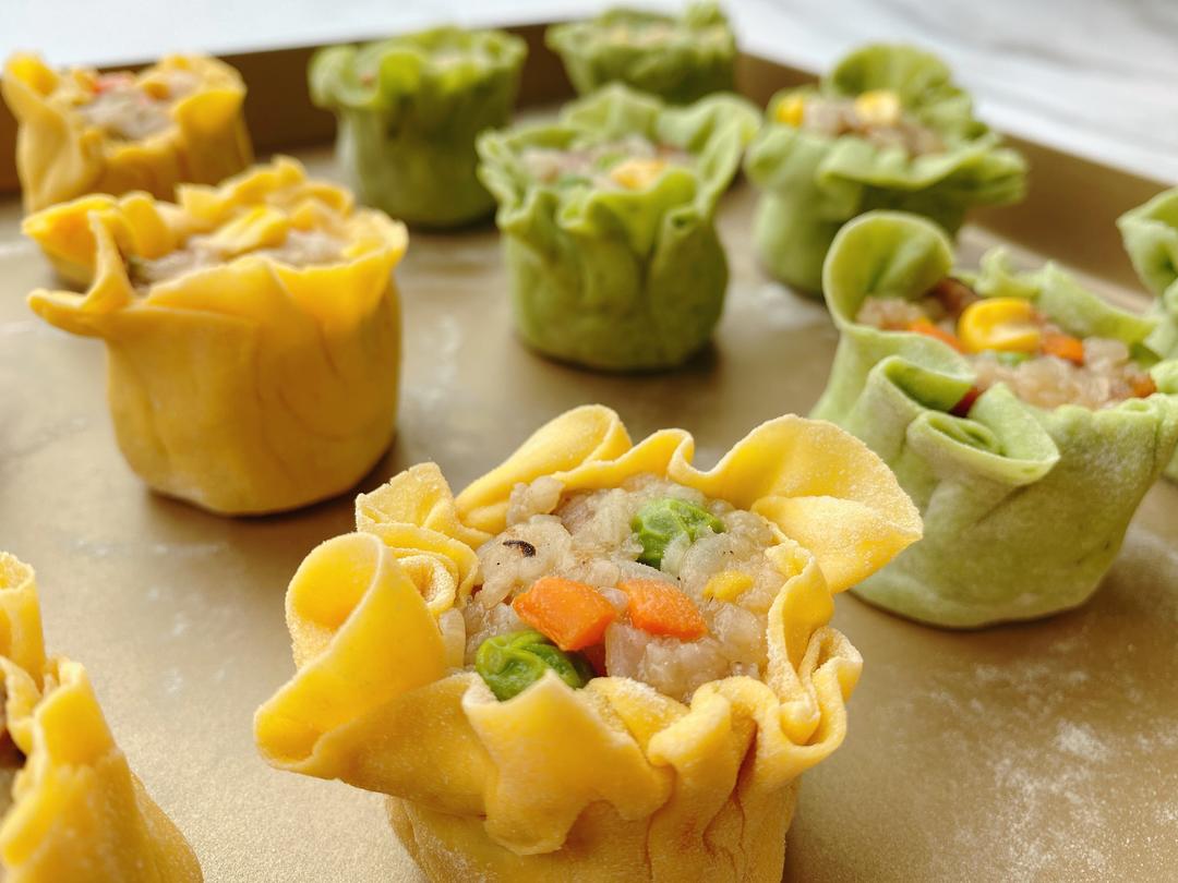 腊肉糯米烧卖的做法