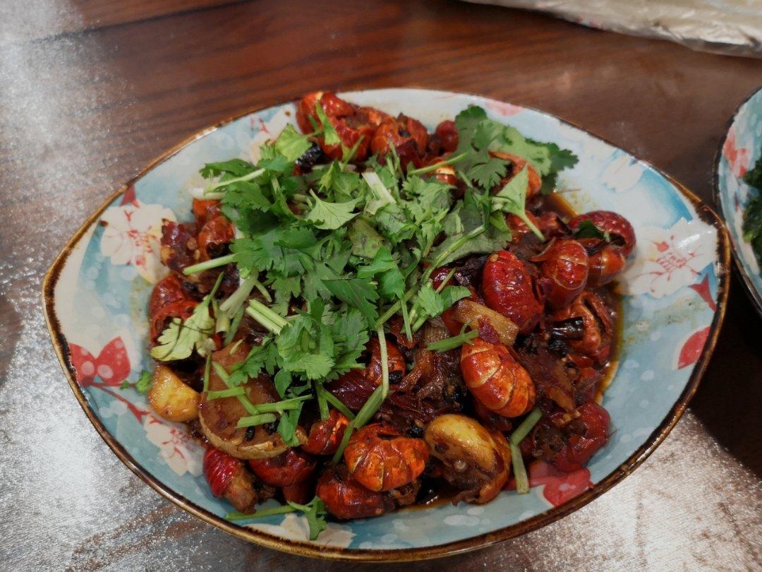 麻辣炒虾尾