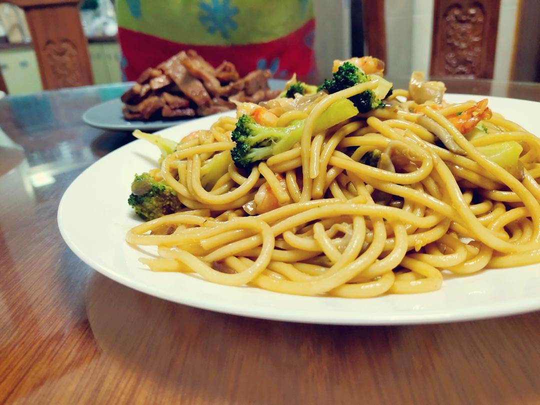 减脂|美味又低脂的虾油虾仁意大利面