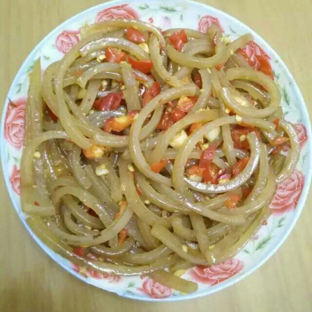 凉拌猪皮