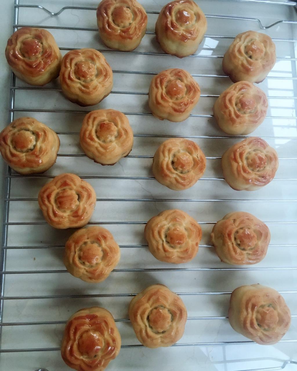 不用转化糖浆-蜂蜜广式月饼