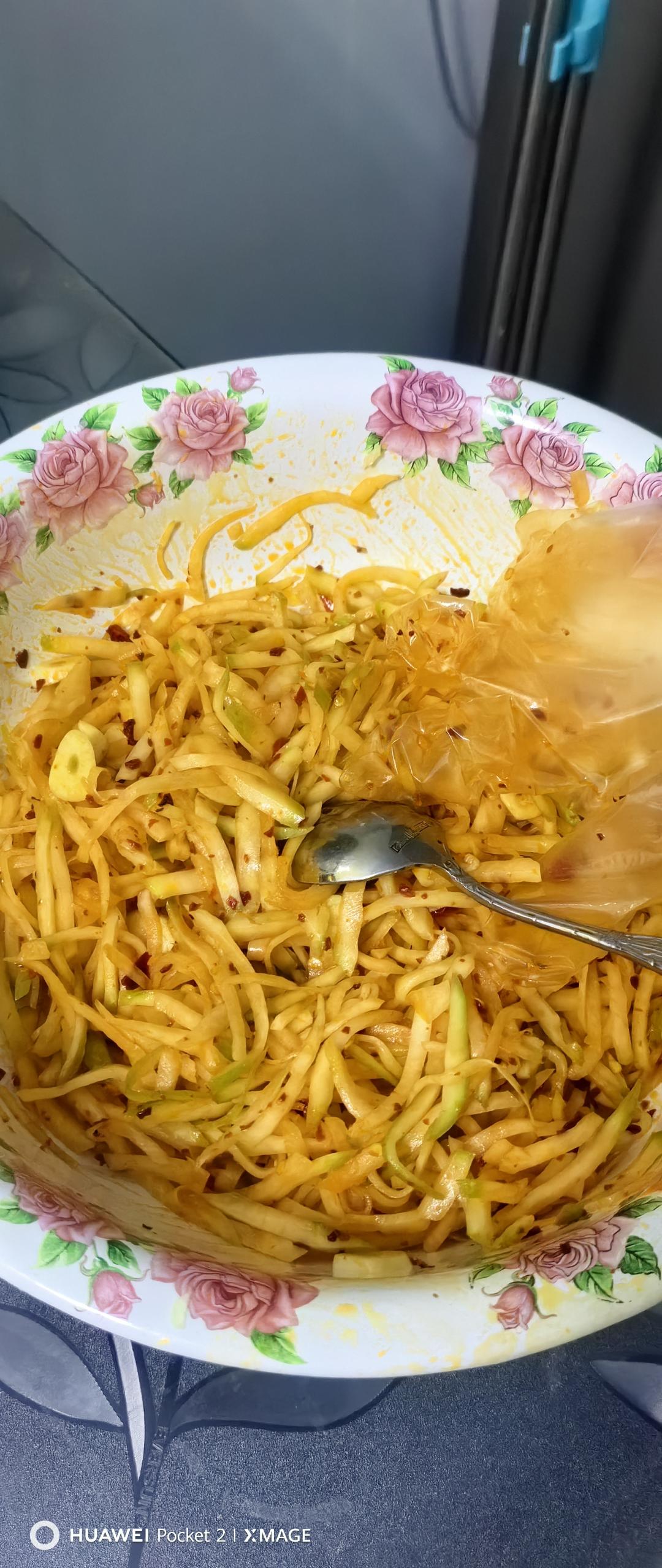 拌芥菜丝咸菜的做法