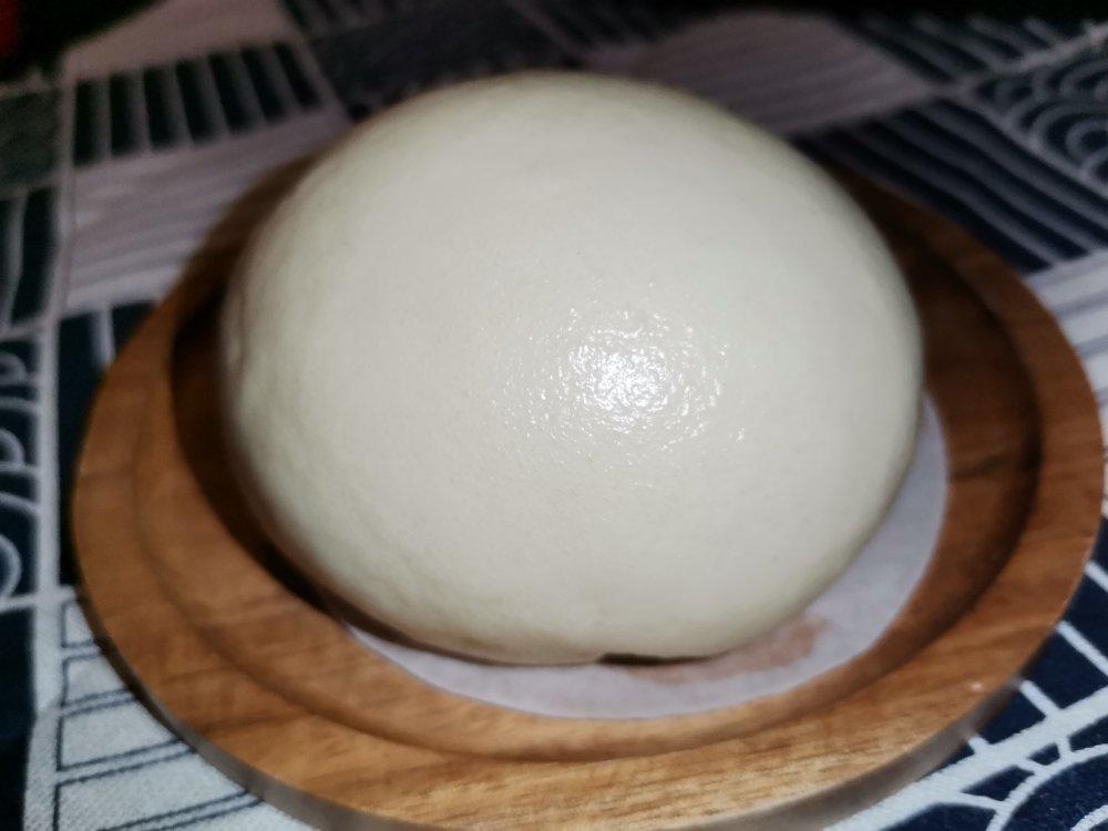 老面戗面白馒头
