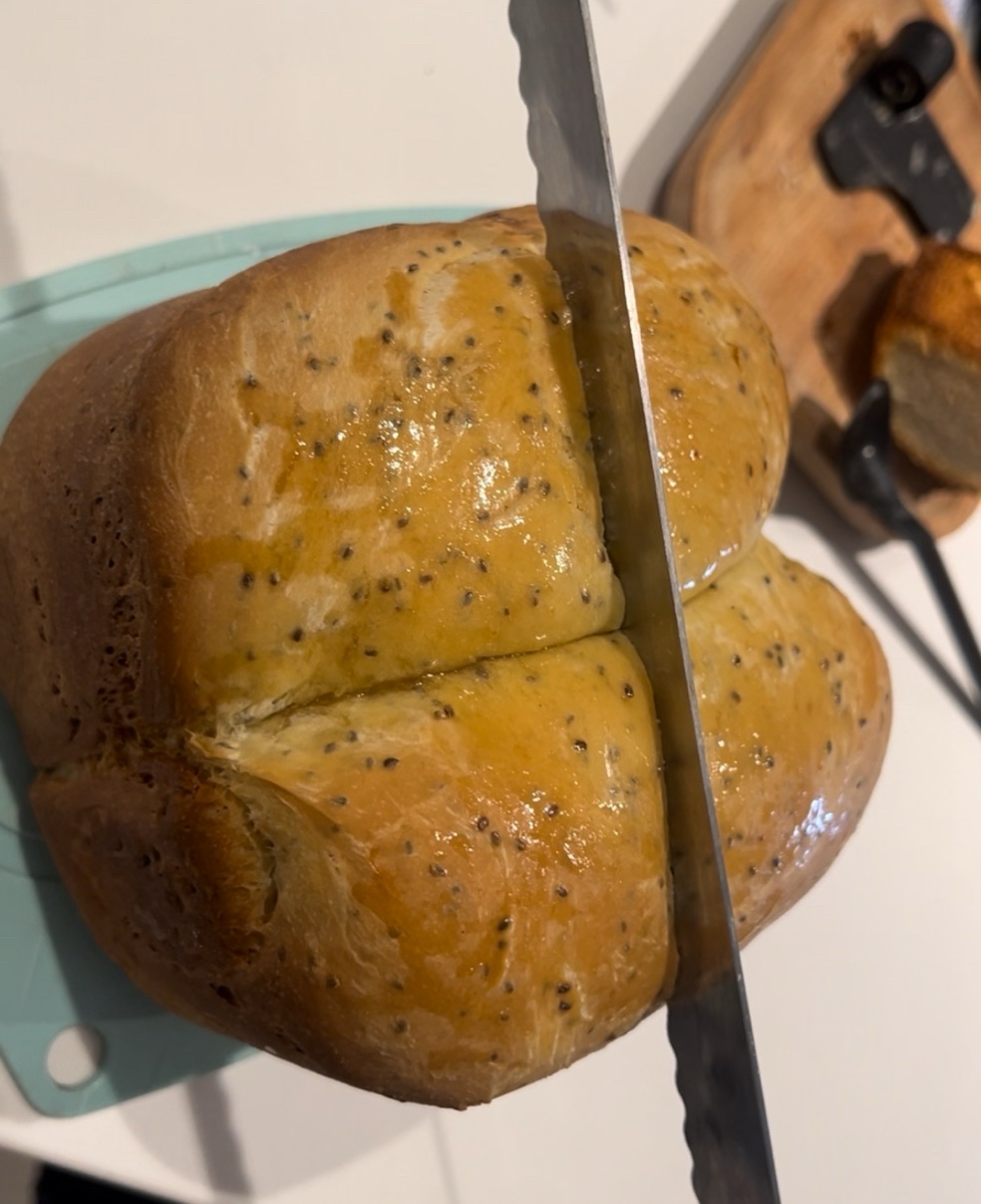 美的面包机做吐司
