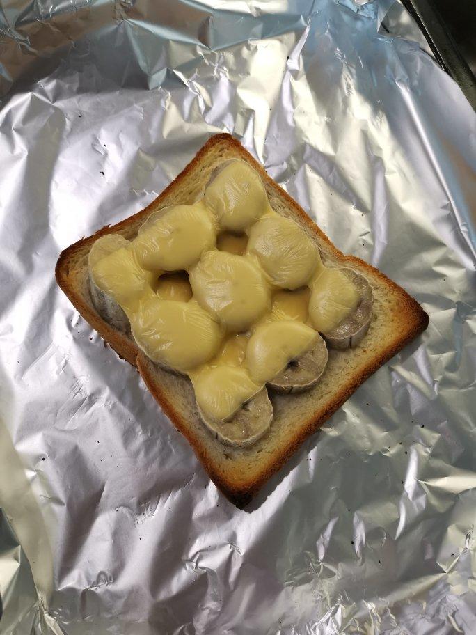 奶酪香蕉吐司