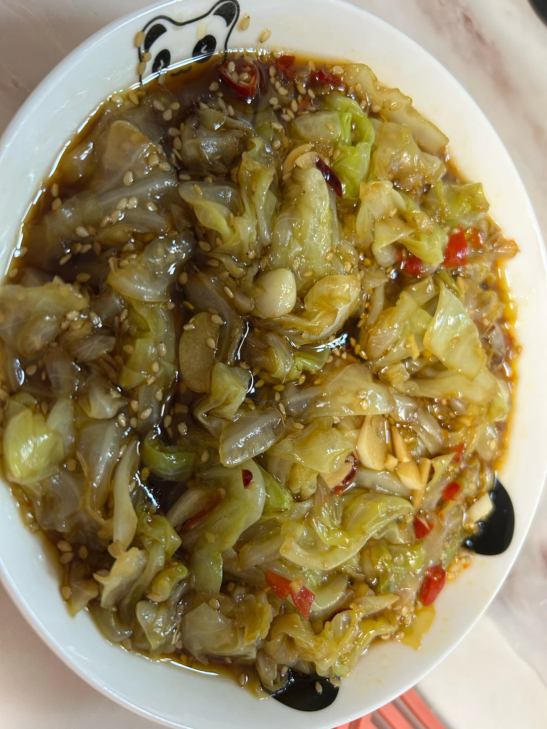 凉拌手撕包菜