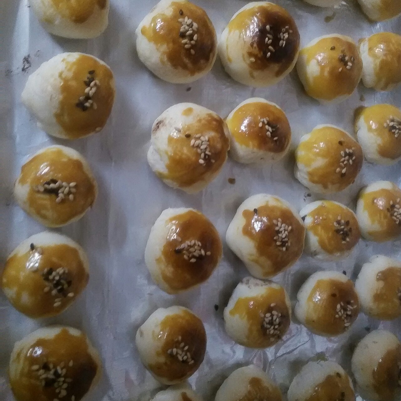 红豆酥饼（附油酥不测漏的办法）