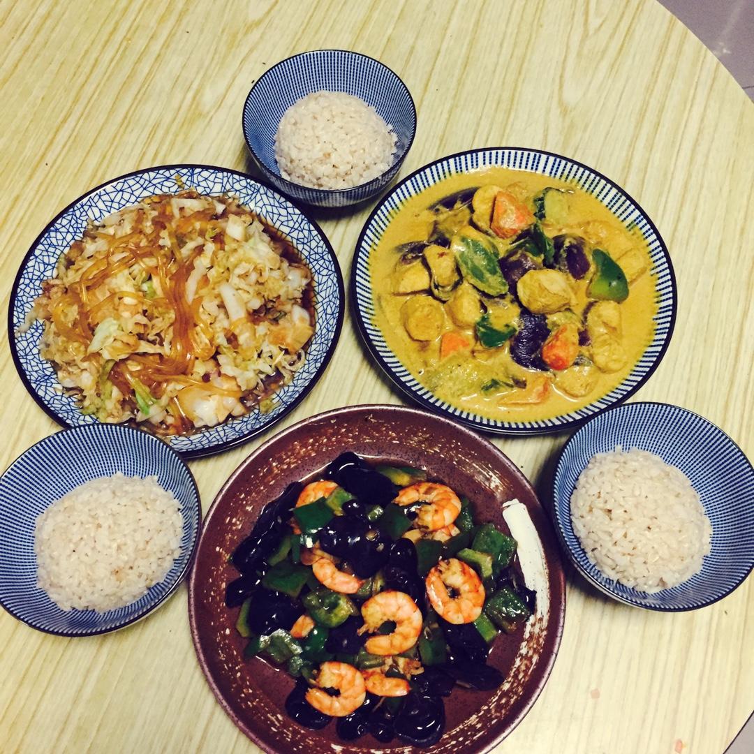 雷叔的少女心做的晚餐2016年10月21日