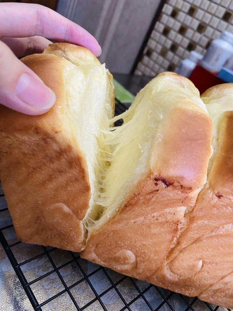 超软绵的皇后吐司（一次发酵）