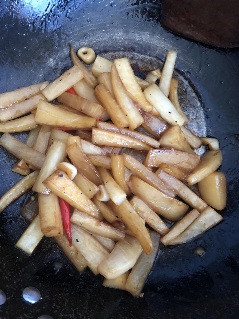 比肉还好吃的，炒白萝卜