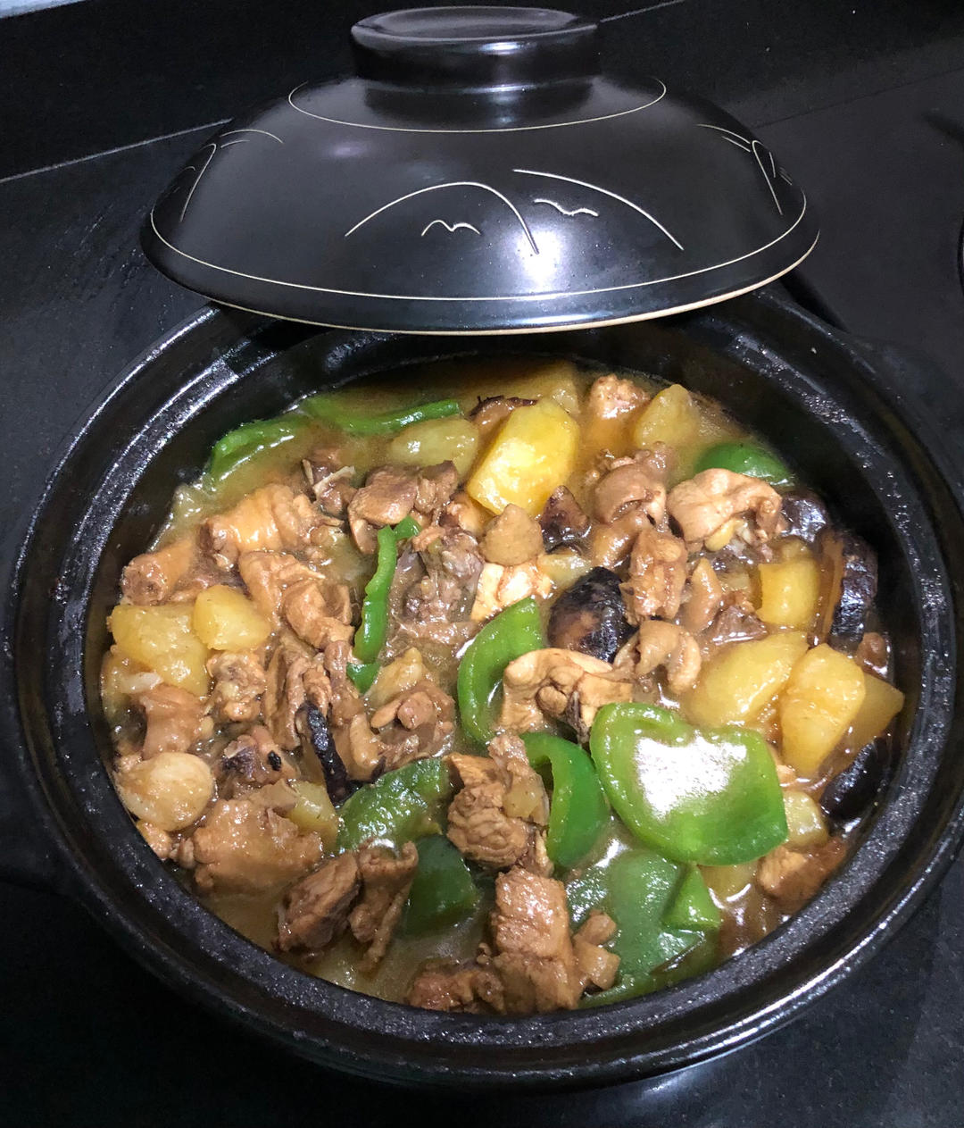 三黄鸡煲