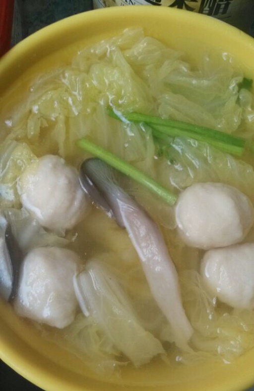 白菜豆腐汤