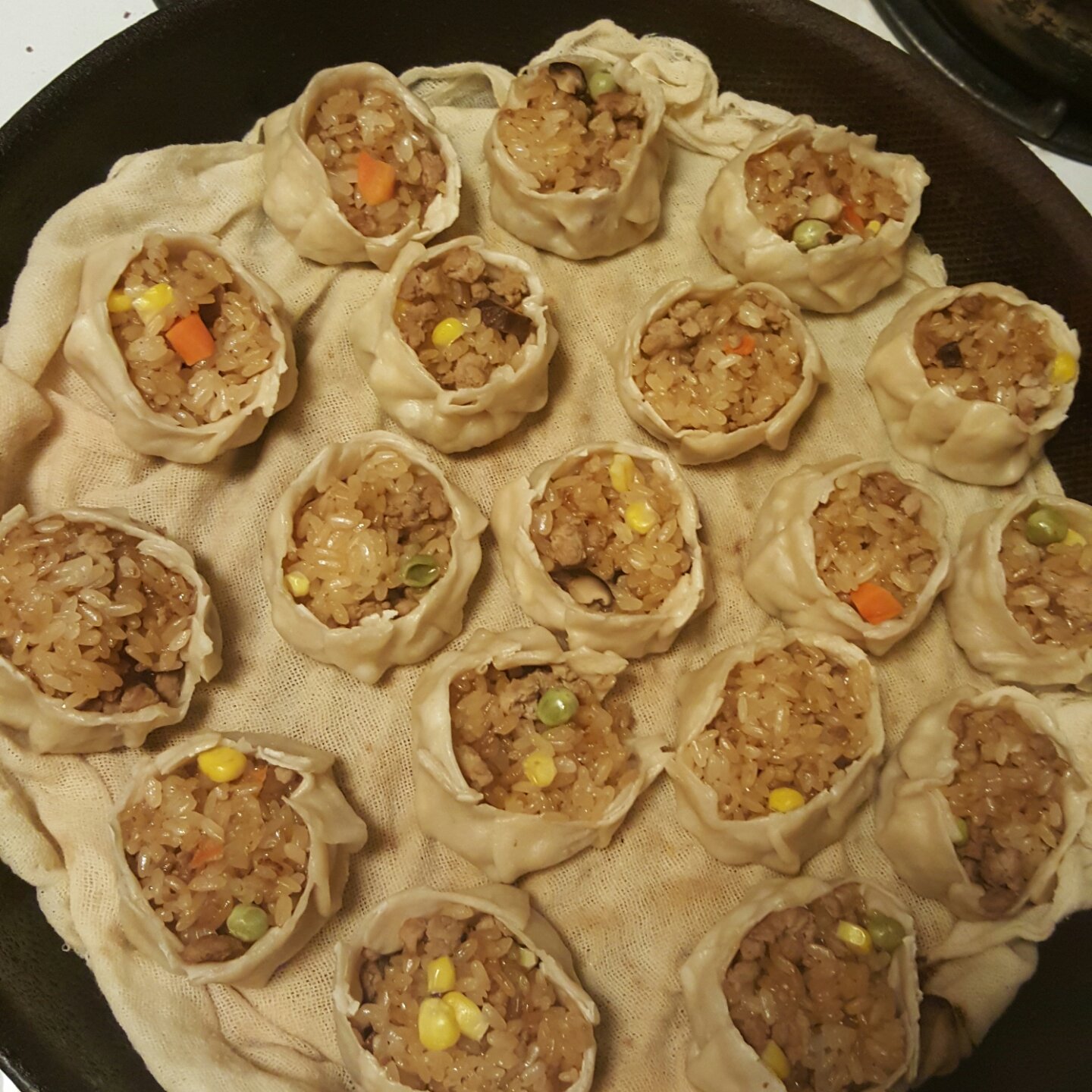 粮仓烧麦 附带烧卖皮制作