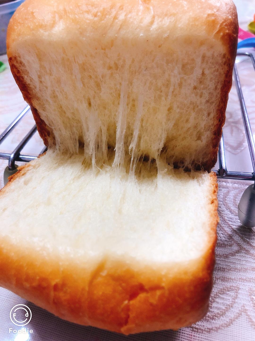 纯奶手撕吐司的做法 步骤1