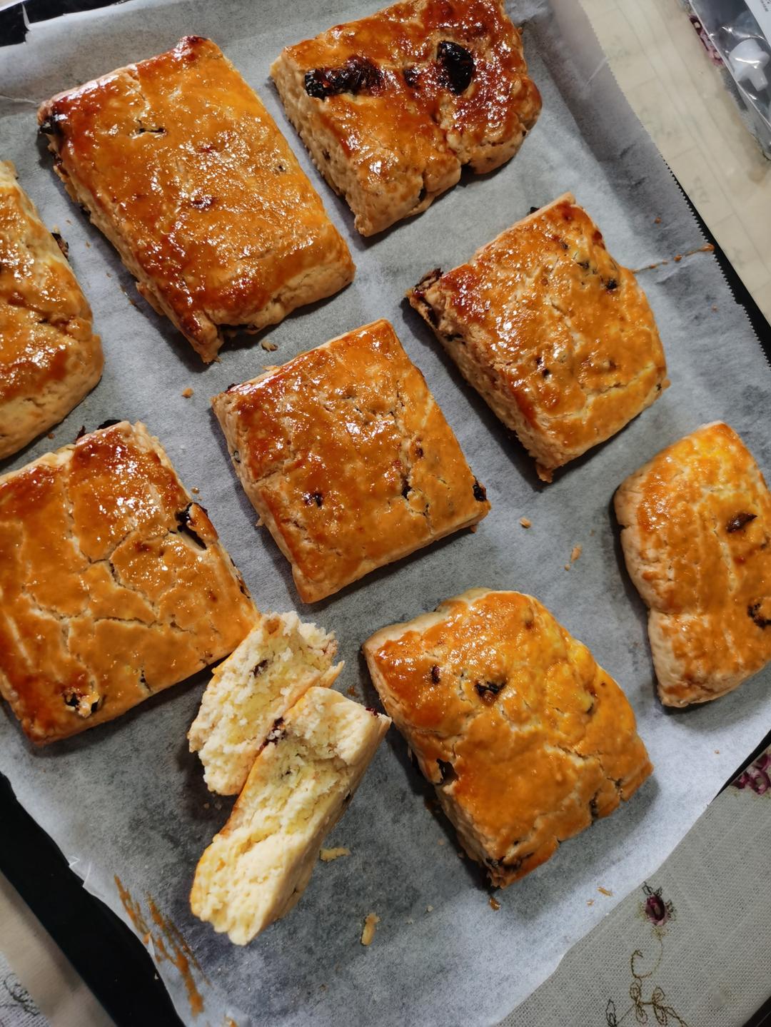 蔓越莓司康太好吃了！