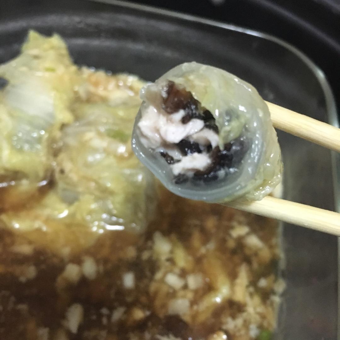 肉酿白菜卷