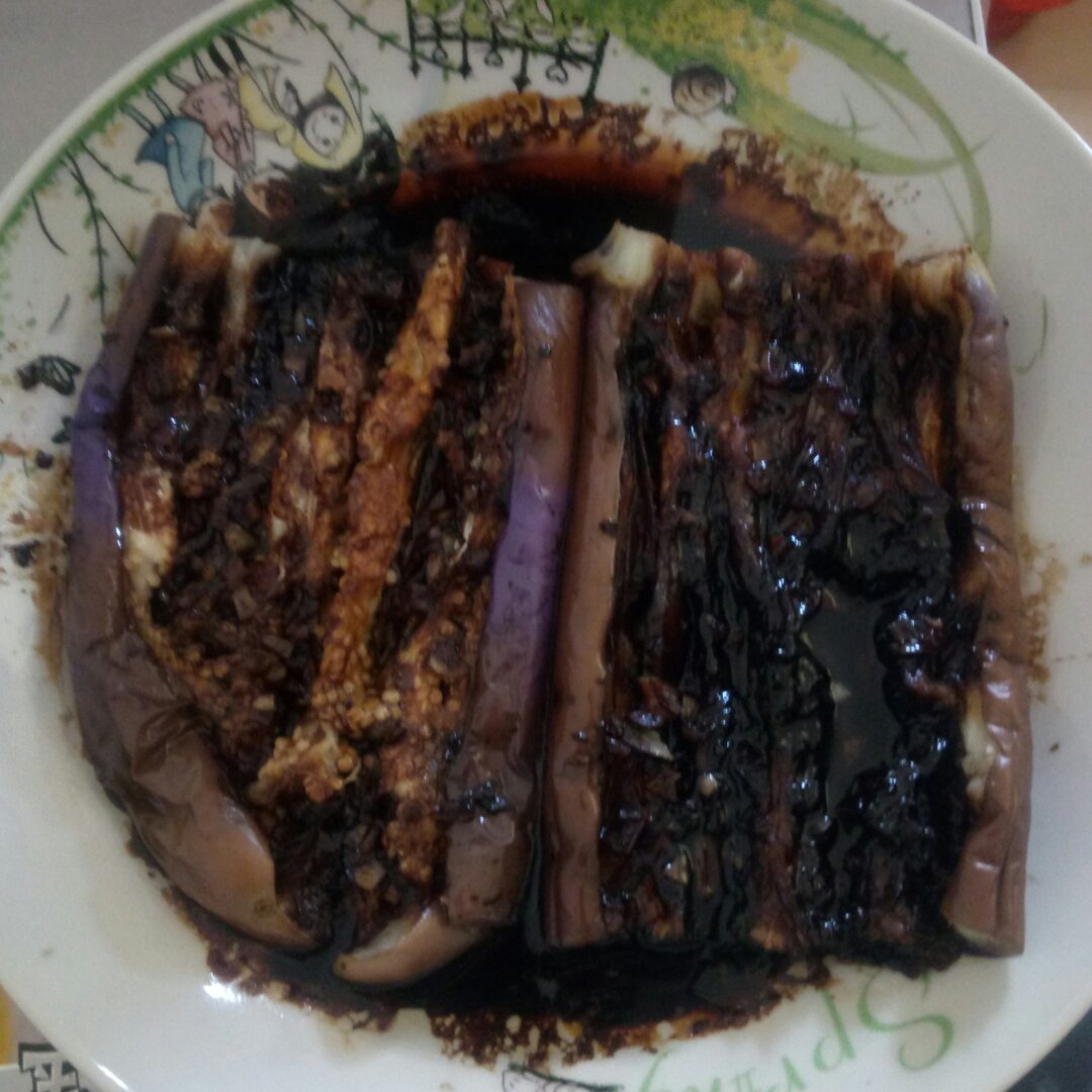 微波炉烤茄子