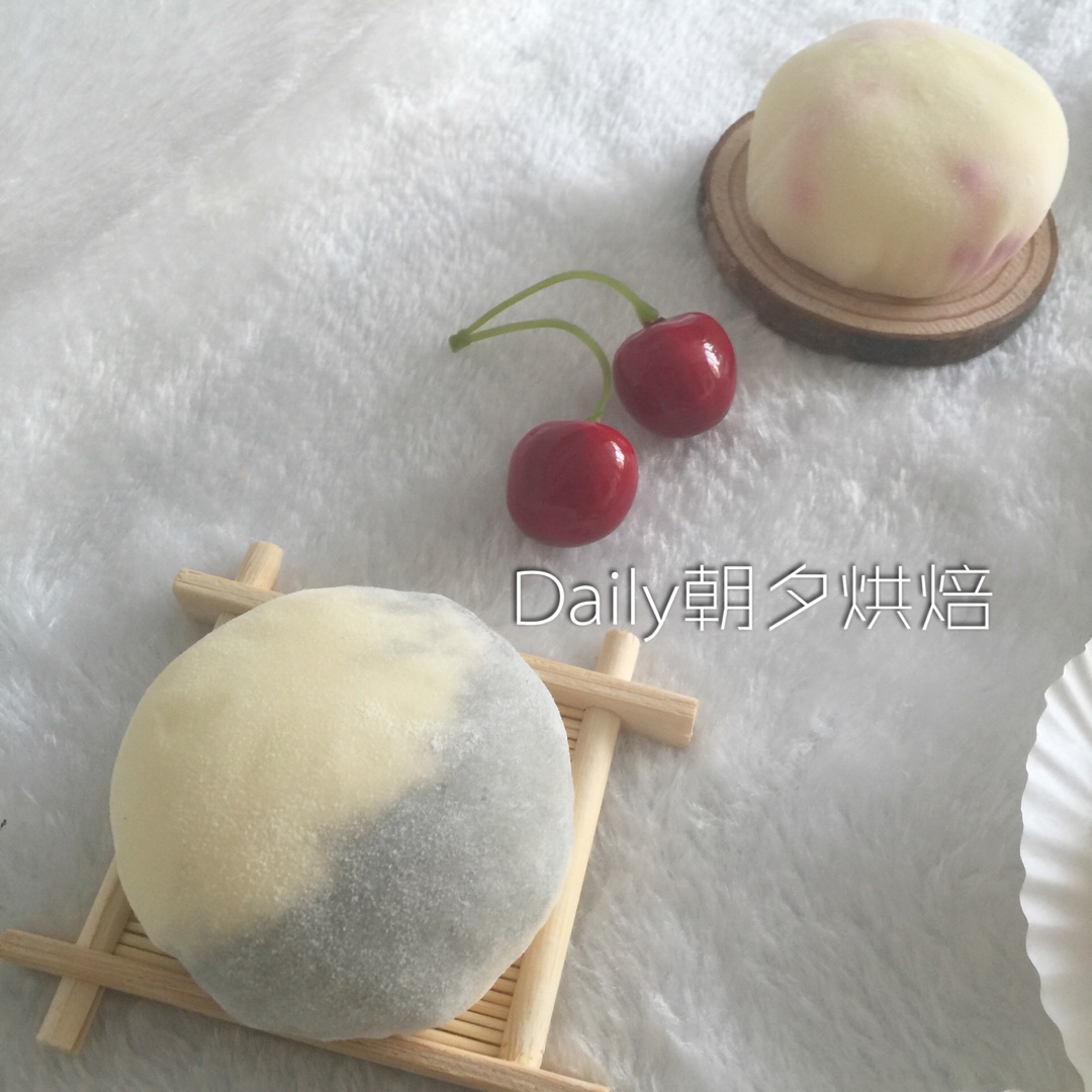 腹黑白胖子——奥利奥雪媚娘