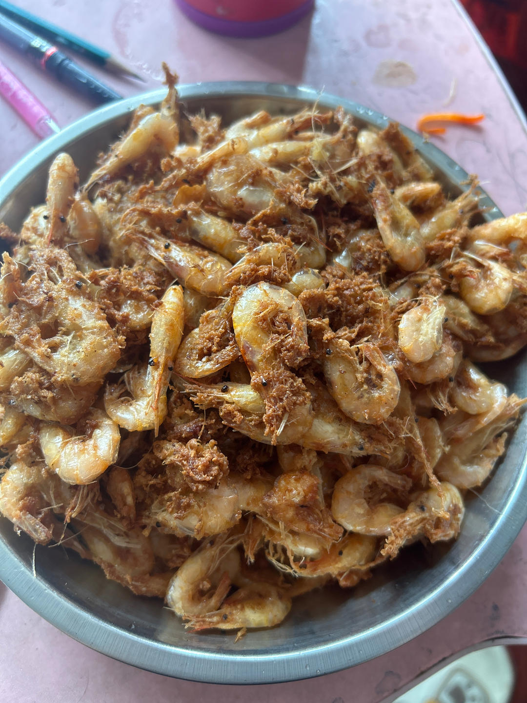酥炸小白虾
