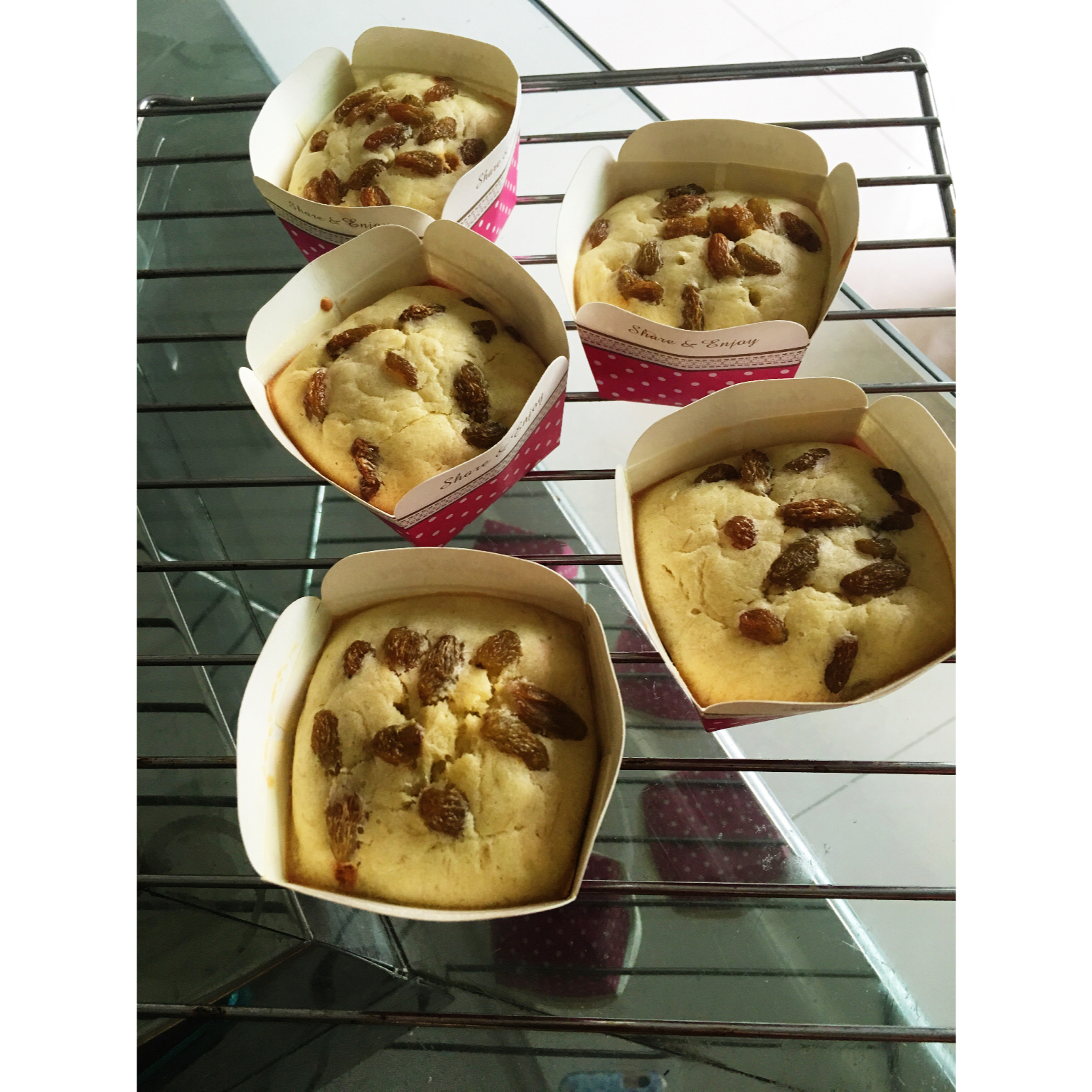 葡萄干（蔓越莓干）香蕉马芬