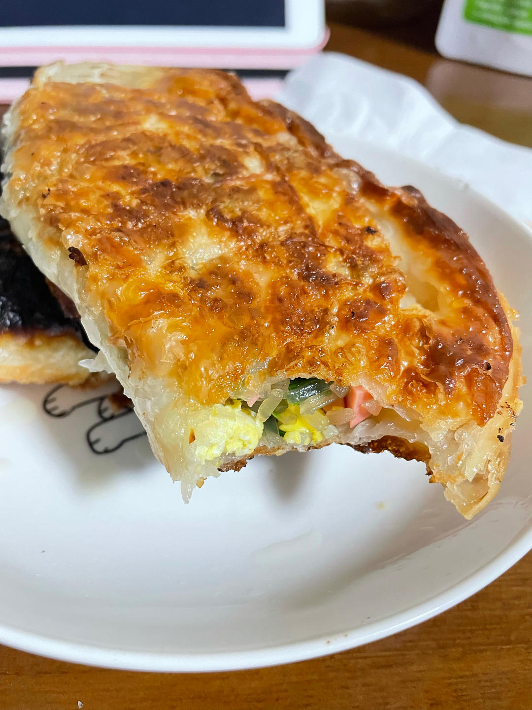 简易好吃韭菜盒子