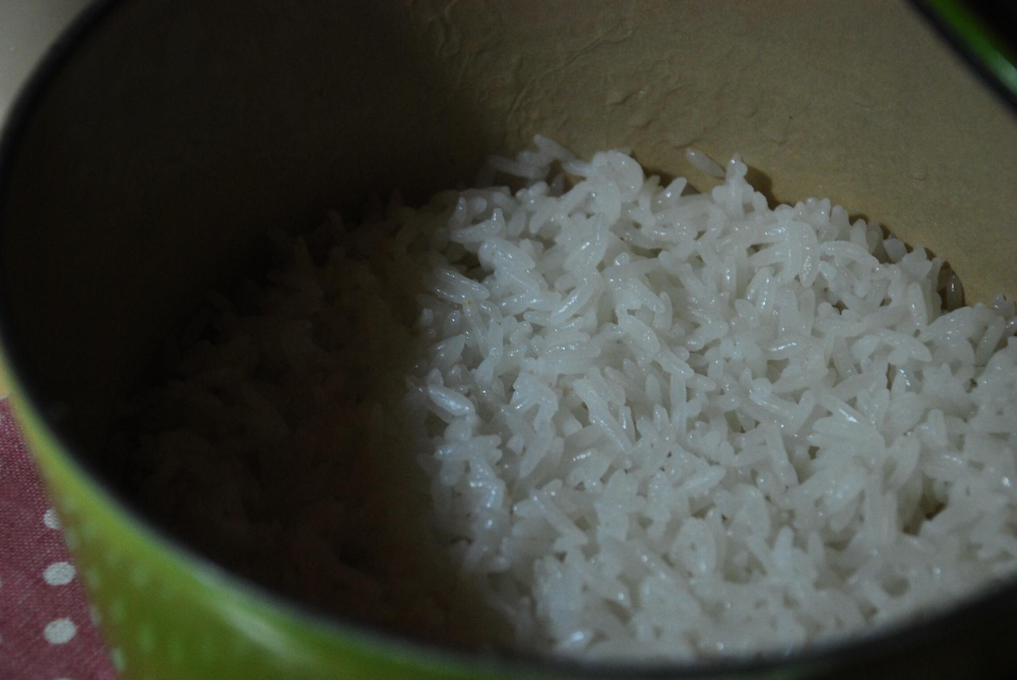 铸铁锅蒸米饭的做法