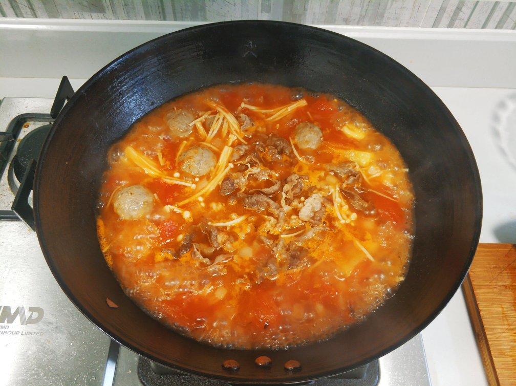 番茄肥牛汤