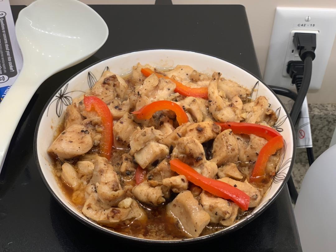 蒜蓉蒸鸡胸（鸡腿）