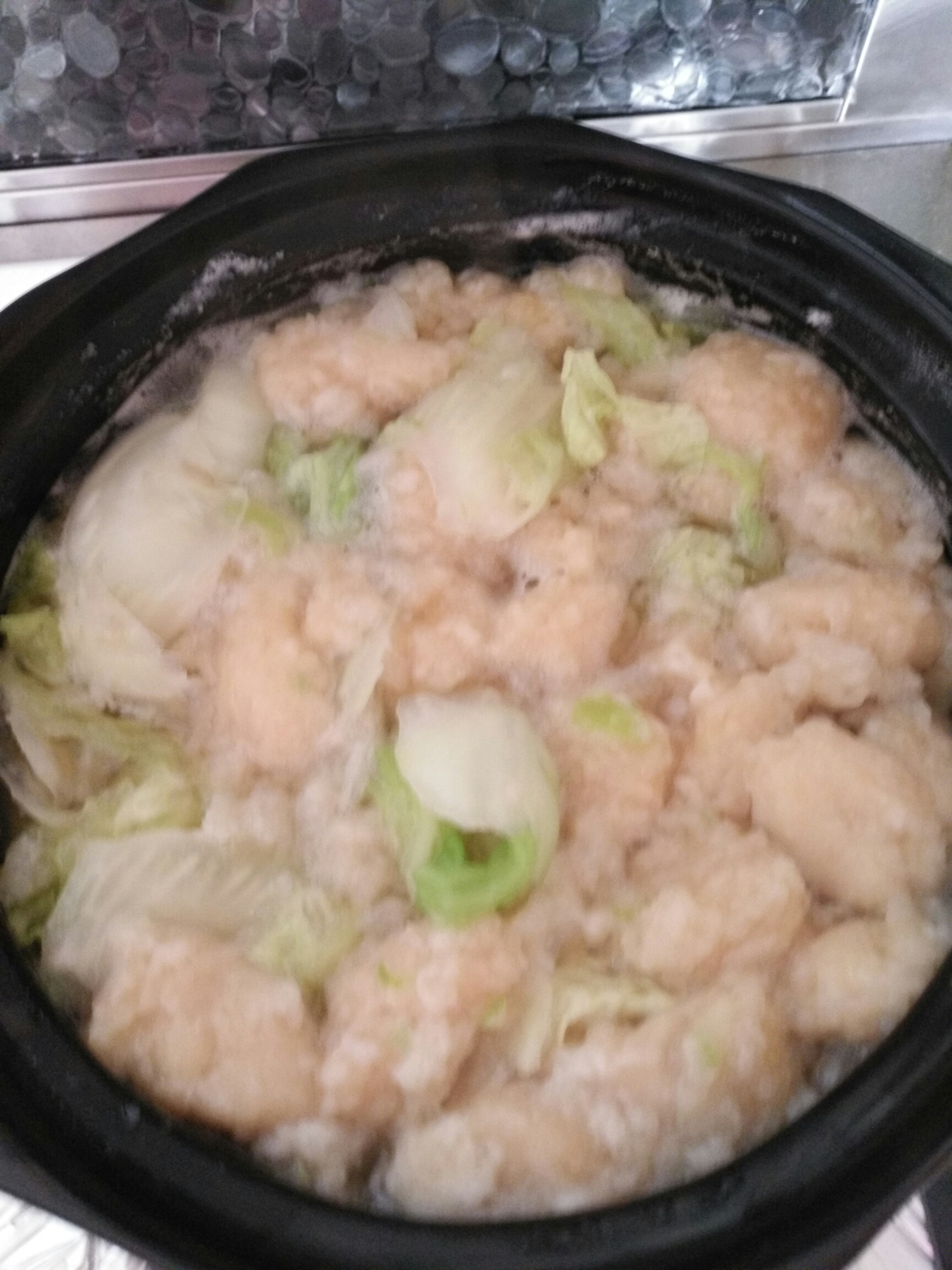 沙巴鱼丸白菜汤
