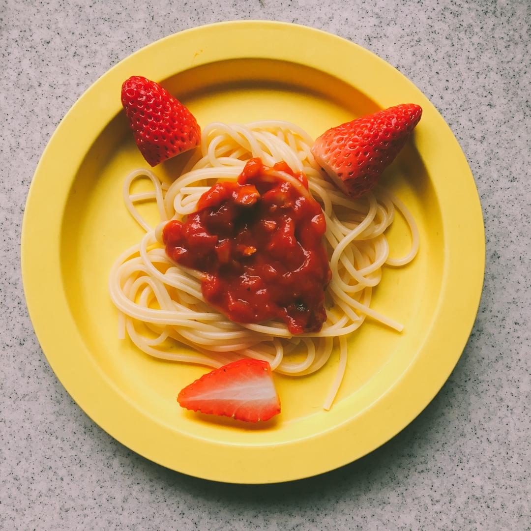 番茄肉酱意大利面