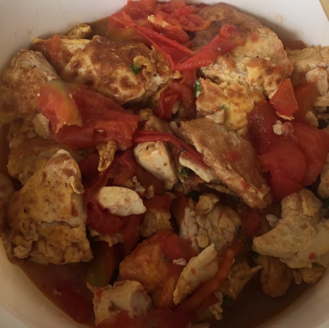 西红柿烧豆腐