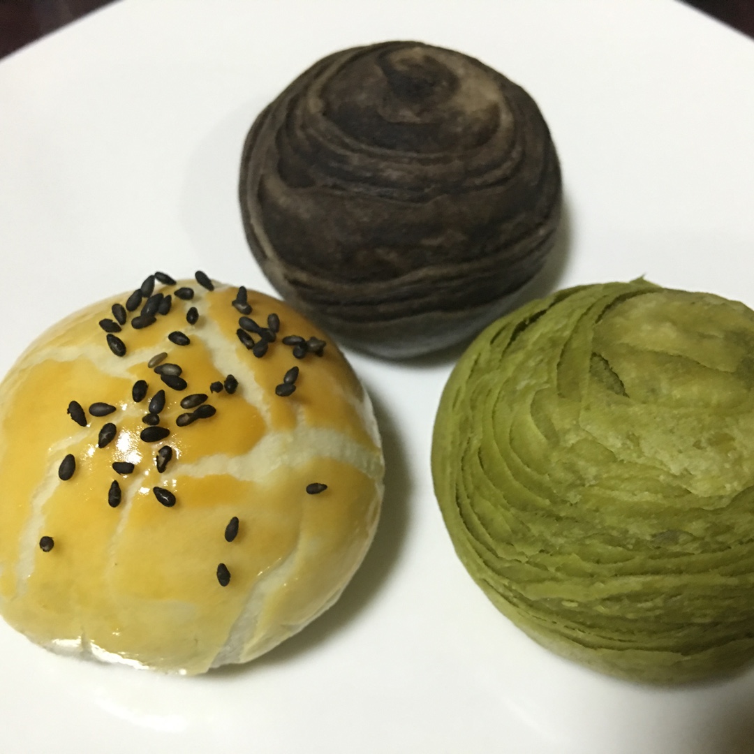 紫薯酥&抹茶酥