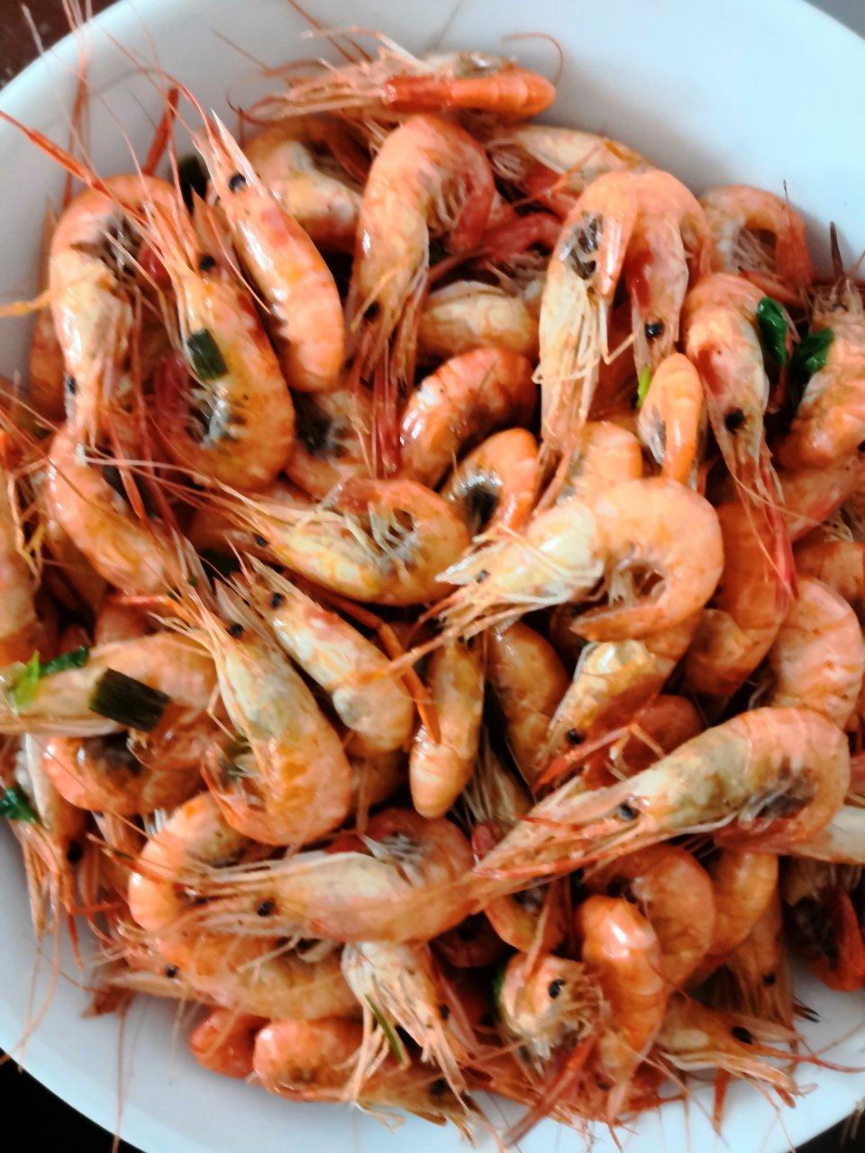 油爆河虾