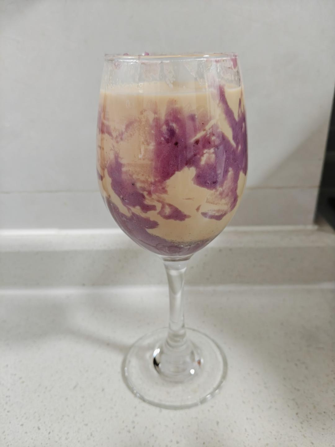 超超简单 快手的芋泥奶茶