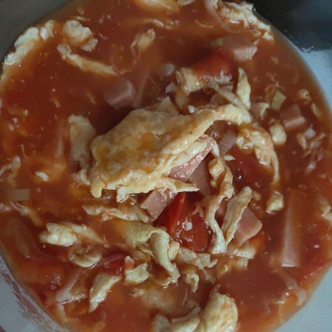 西红柿鸡蛋鸡蛋打卤面