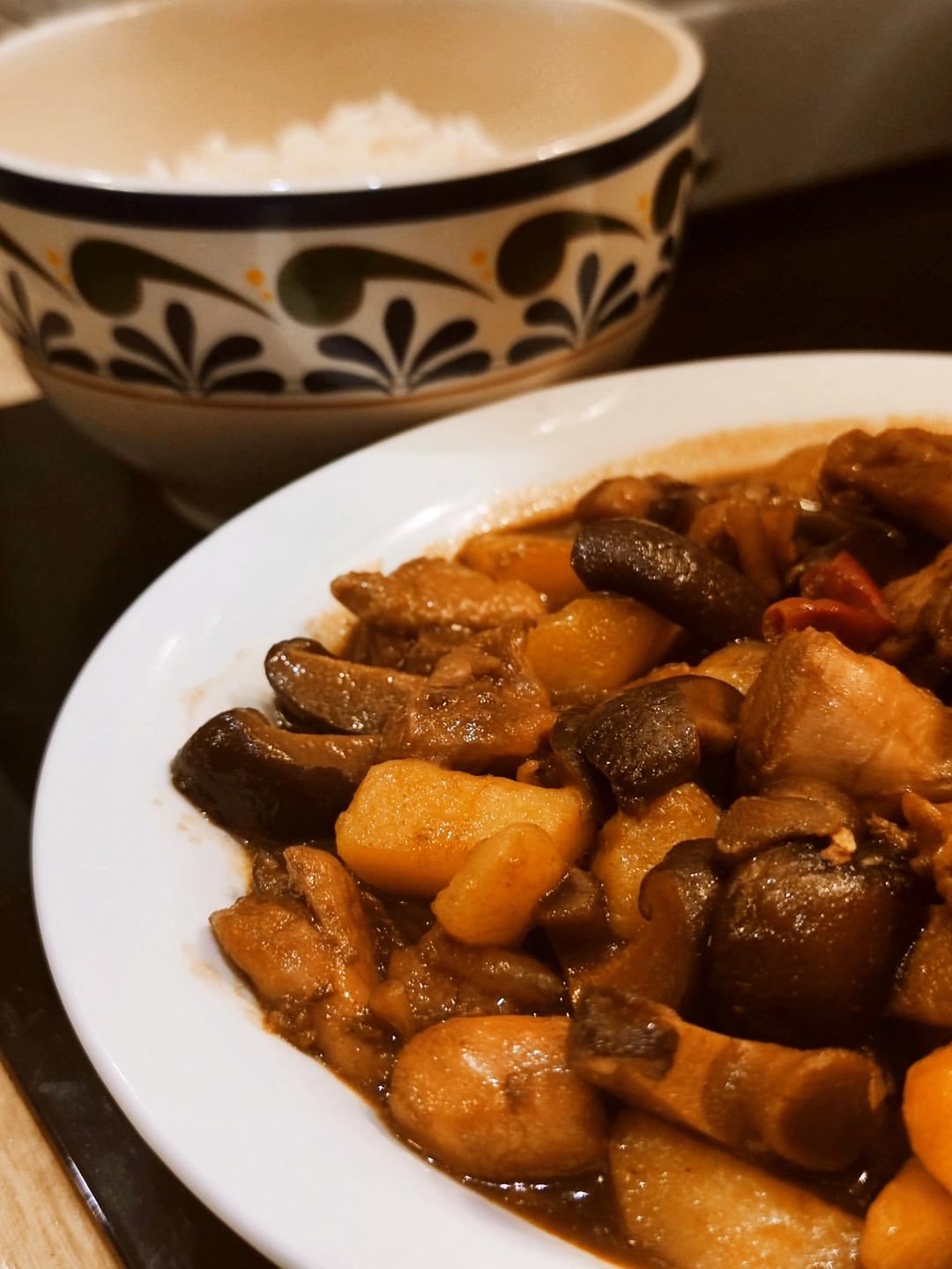 外卖第一名，简单在家做|黄焖鸡米饭