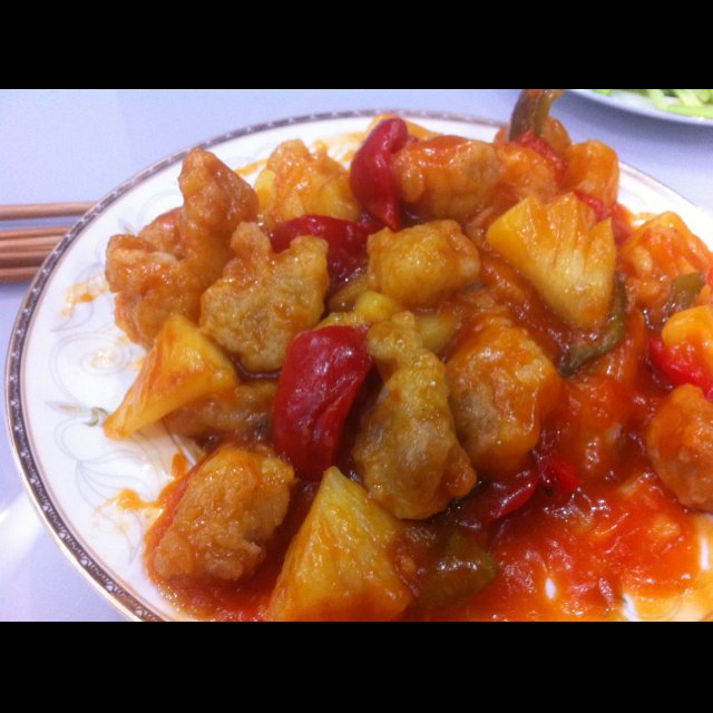 菠萝咕噜肉