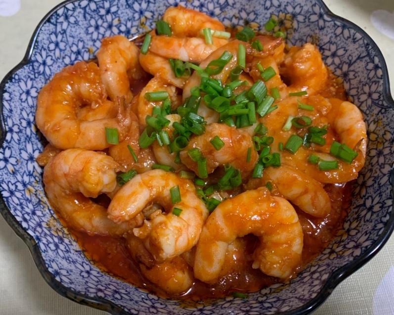 番茄虾仁