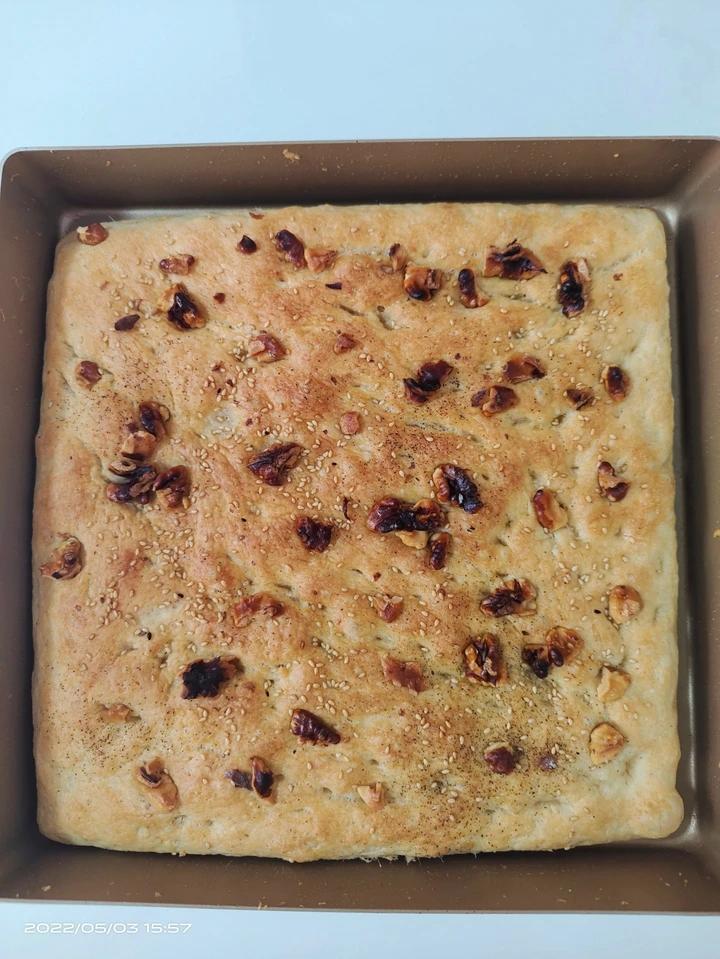 『研究了2年的完美食谱』最简单的免揉佛卡夏