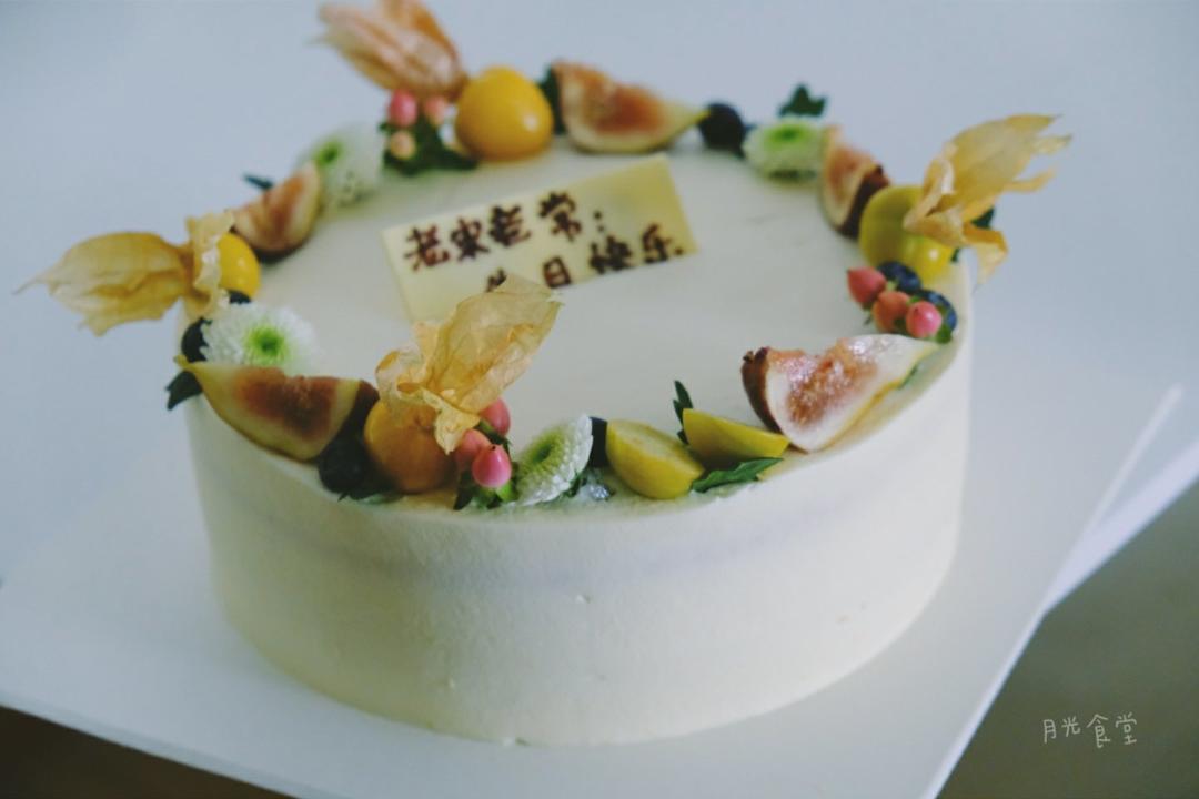 凉秋鲜奶油蛋糕