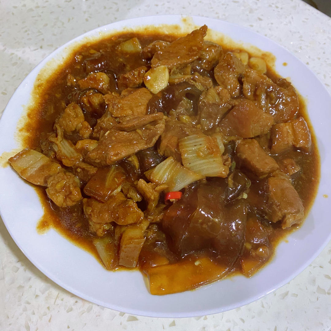 地道东北猪肉白菜炖粉条