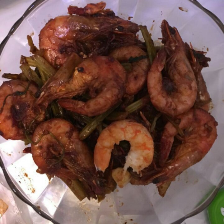 干锅香辣虾