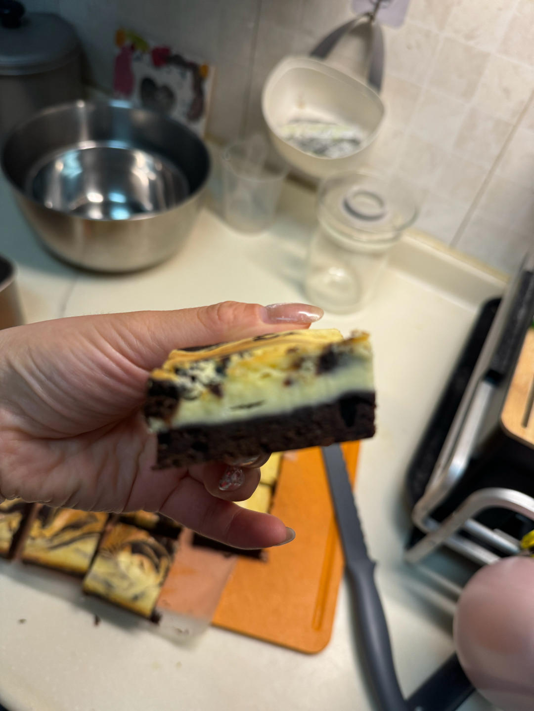 芝士布朗尼蛋糕 Cream Cheese Brownie