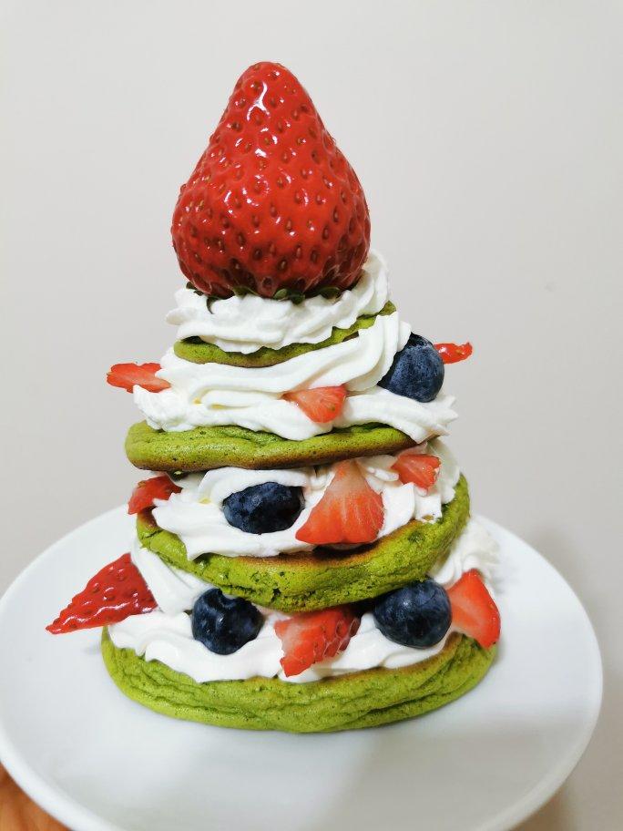 免烤箱❗️高颜值巨好吃的圣诞树松饼蛋糕🎄手把手教你做，让我们一起快乐过圣诞。