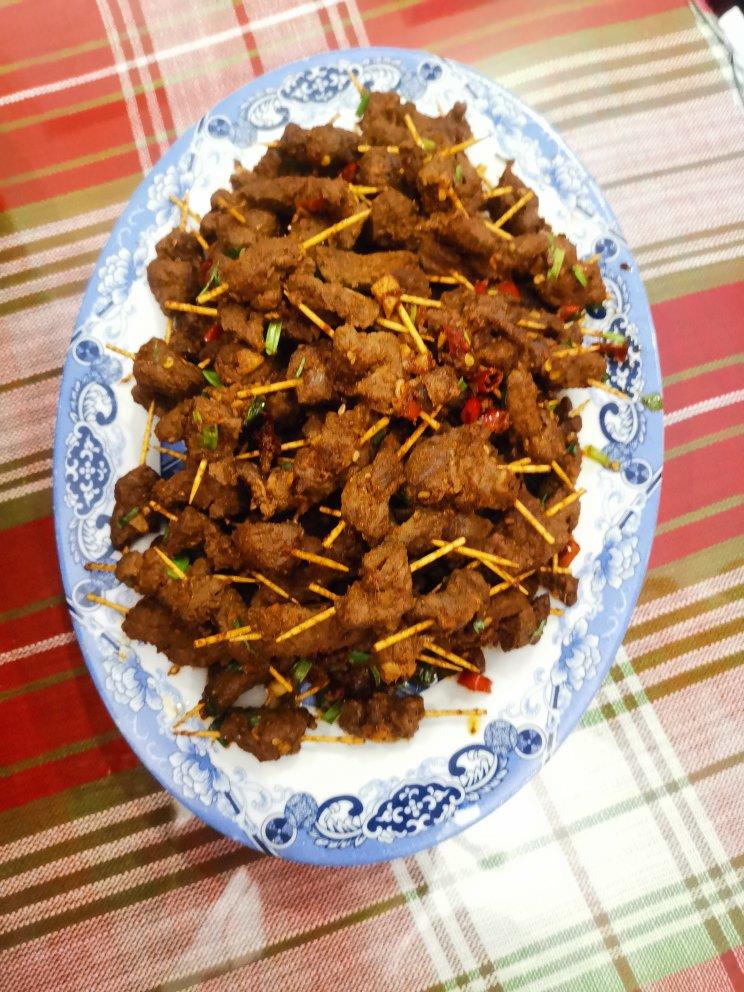 牙签牛肉 道地湖南味