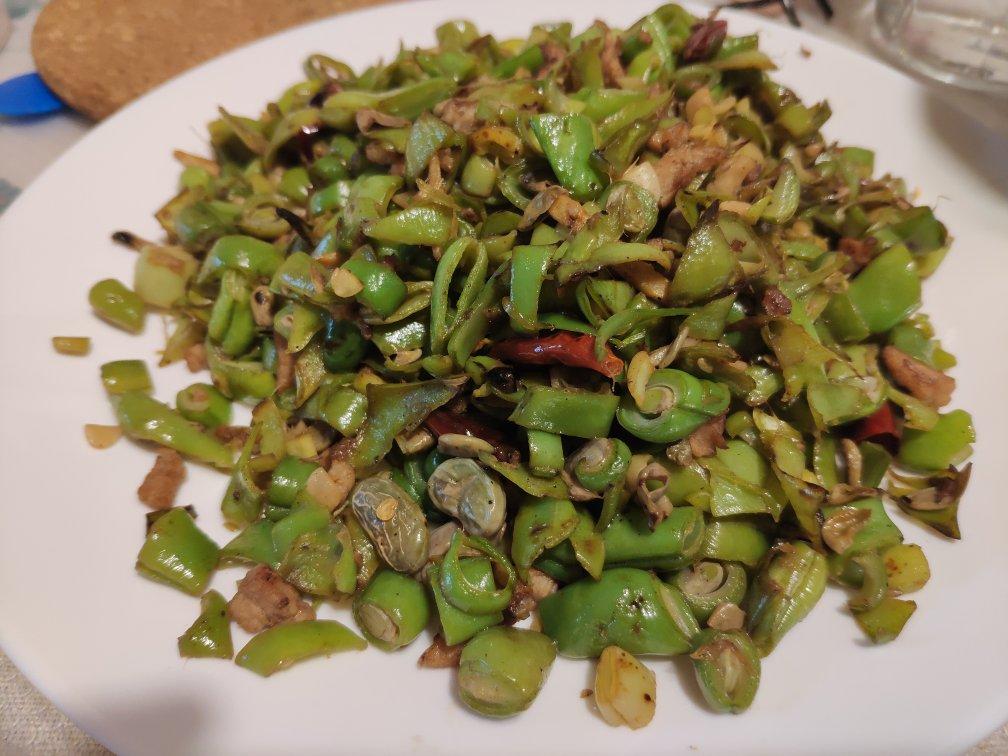 家常四季豆炒肉