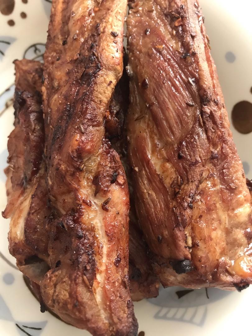 烤羊排骨（不膻很香脆）