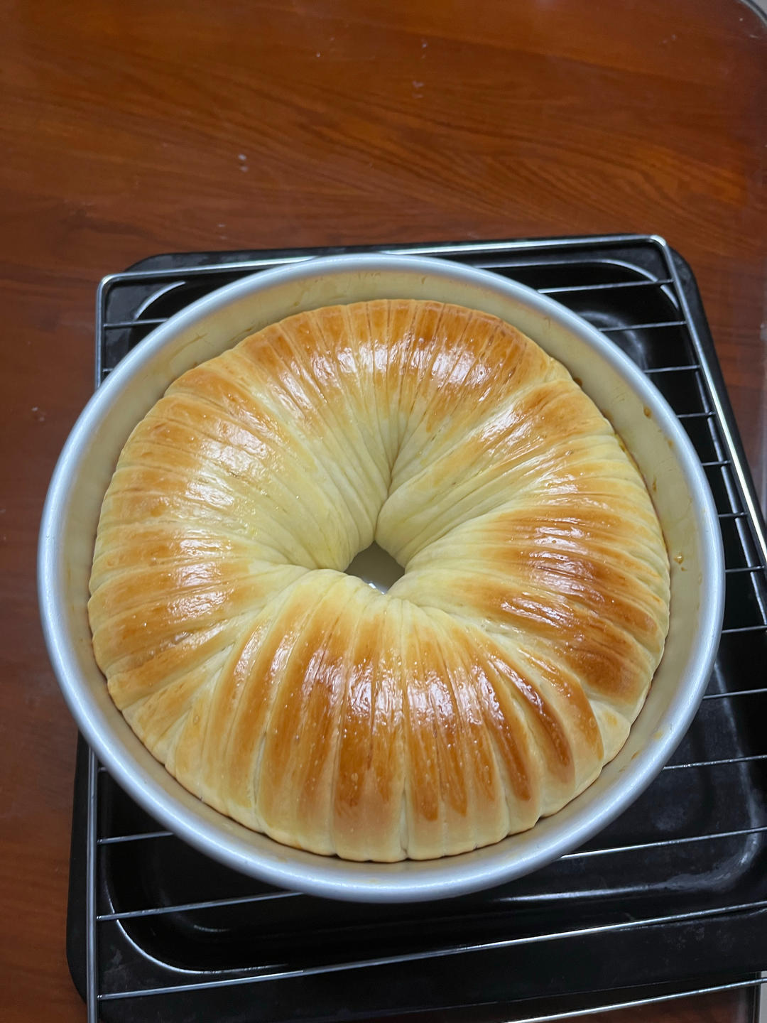 治愈系网红面包 毛线球面包🧶（含整形视频）